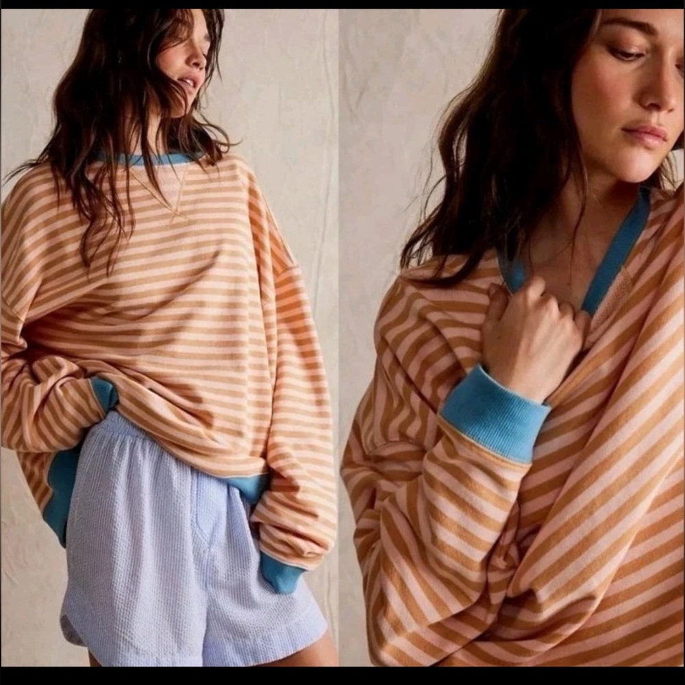 We The Free Classic Striped Crew